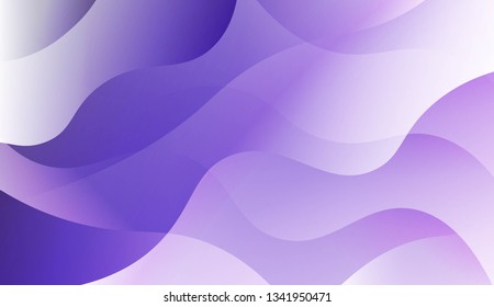 Wave Abstract Background. For Business Presentation Wallpaper, Flyer, Cover. Vector Illustration.