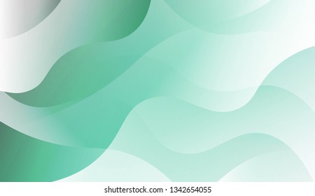 Wave Abstract Background. For Business Presentation Wallpaper, Flyer, Cover. Vector Illustration.