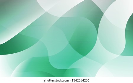 Wave Abstract Background. For Business Presentation Wallpaper, Flyer, Cover. Vector Illustration.