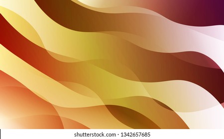 Wave Abstract Background. For Business Presentation Wallpaper, Flyer, Cover. Vector Illustration.