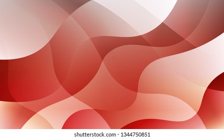 Wave Abstract Background. For Business Presentation Wallpaper, Flyer, Cover. Vector Illustration.