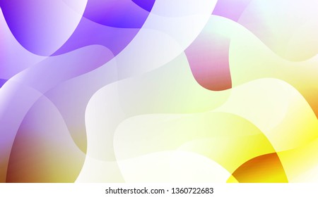 Wave Abstract Background. For Business Presentation Wallpaper, Flyer, Cover. Vector Illustration with Color Gradient