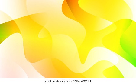 Wave Abstract Background. For Business Presentation Wallpaper, Flyer, Cover. Vector Illustration with Color Gradient