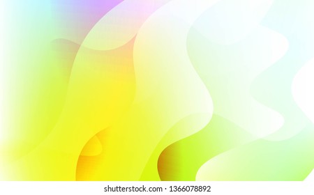Wave Abstract Background. For Business Presentation Wallpaper, Flyer, Cover. Vector Illustration with Color Gradient