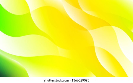 Wave Abstract Background. For Business Presentation Wallpaper, Flyer, Cover. Vector Illustration with Color Gradient