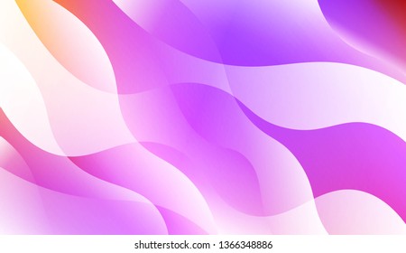 Wave Abstract Background. For Business Presentation Wallpaper, Flyer, Cover. Vector Illustration with Color Gradient