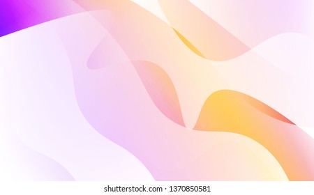 Wave Abstract Background. For Business Presentation Wallpaper, Flyer, Cover. Vector Illustration with Color Gradient