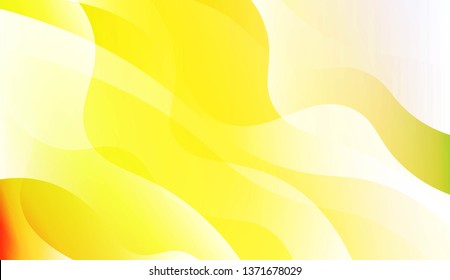 Wave Abstract Background. For Business Presentation Wallpaper, Flyer, Cover. Vector Illustration with Color Gradient