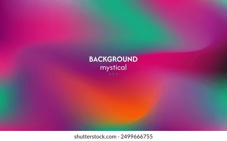 Wave abstract background with colorful combination of elegant mystical energy, minimalist pastel colors