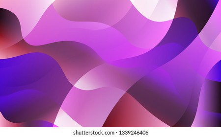 Wave Abstract Background. For Creative Templates, Cards, Color Covers Set. Vector Illustration