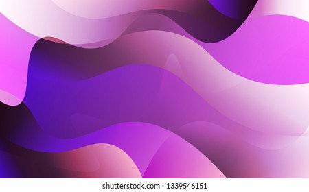 Wave Abstract Background. For Creative Templates, Cards, Color Covers Set. Vector Illustration