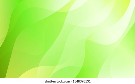 Wave Abstract Background. For Design Flyer, Banner, Landing Page. Vector Illustration with Color Gradient