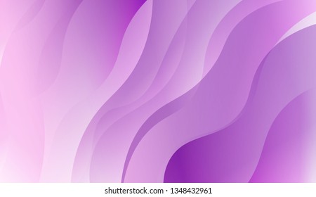 Wave Abstract Background. For Design Flyer, Banner, Landing Page. Vector Illustration with Color Gradient