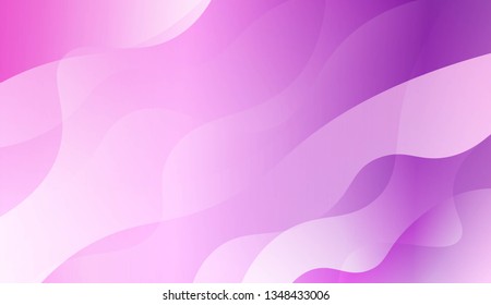 Wave Abstract Background. For Design Flyer, Banner, Landing Page. Vector Illustration with Color Gradient