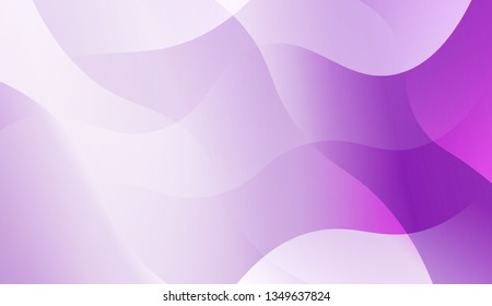 Wave Abstract Background. For Design Flyer, Banner, Landing Page. Vector Illustration with Color Gradient