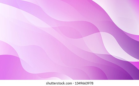 Wave Abstract Background. For Design Flyer, Banner, Landing Page. Vector Illustration with Color Gradient