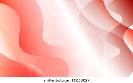 Wave Abstract Background. For Design Flyer, Banner, Landing Page. Vector Illustration with Color Gradient