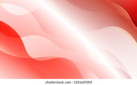 Wave Abstract Background. For Design Flyer, Banner, Landing Page. Vector Illustration with Color Gradient