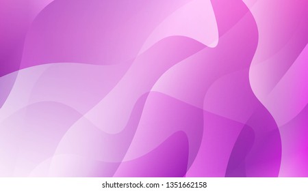 Wave Abstract Background. For Design Flyer, Banner, Landing Page. Vector Illustration with Color Gradient