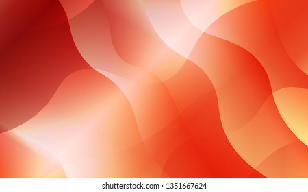 Wave Abstract Background. For Design Flyer, Banner, Landing Page. Vector Illustration with Color Gradient