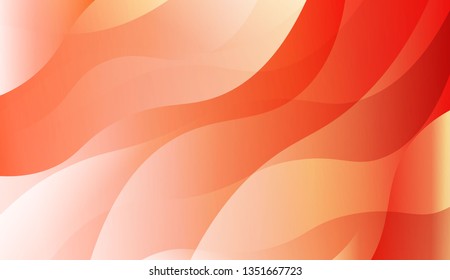 Wave Abstract Background. For Design Flyer, Banner, Landing Page. Vector Illustration with Color Gradient