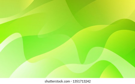 Wave Abstract Background. For Design Flyer, Banner, Landing Page. Vector Illustration with Color Gradient