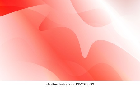 Wave Abstract Background. For Design Flyer, Banner, Landing Page. Vector Illustration with Color Gradient