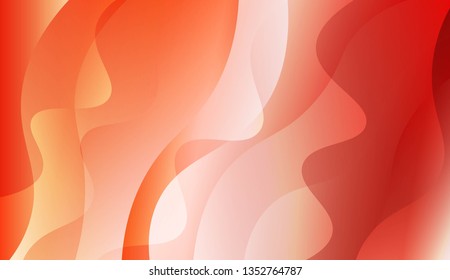 Wave Abstract Background. For Design Flyer, Banner, Landing Page. Vector Illustration with Color Gradient