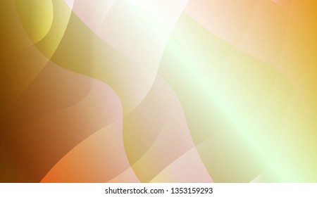 Wave Abstract Background. For Design Flyer, Banner, Landing Page. Vector Illustration with Color Gradient
