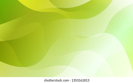 Wave Abstract Background. For Design Flyer, Banner, Landing Page. Vector Illustration with Color Gradient