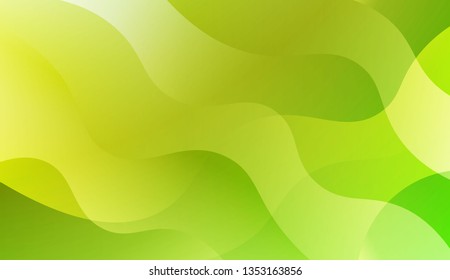 Wave Abstract Background. For Design Flyer, Banner, Landing Page. Vector Illustration with Color Gradient