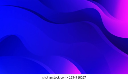 Wave Abstract Background. Design For Your Header Page, Ad, Poster, Banner. Vector Illustration.