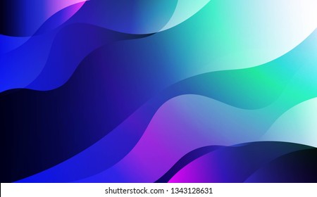Wave Abstract Background. Design For Your Header Page, Ad, Poster, Banner. Vector Illustration.