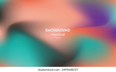 Wave abstract background with elegant mystical energy combination colors, minimalist pastel colors
