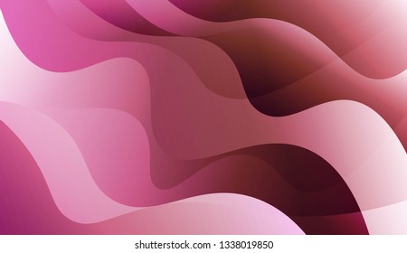Wave Abstract Background. For Elegant Pattern Cover Book. Vector Illustration with Color Gradient.