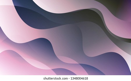 Wave Abstract Background. For Elegant Pattern Cover Book. Vector Illustration with Color Gradient.