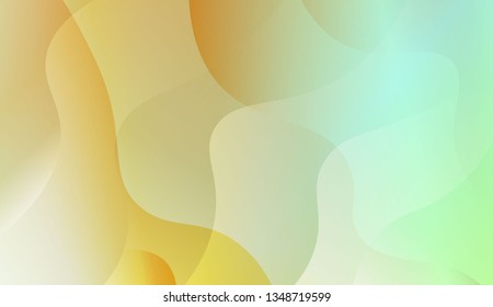 Wave Abstract Background. For Elegant Pattern Cover Book. Vector Illustration with Color Gradient