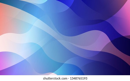 Wave Abstract Background. For Elegant Pattern Cover Book. Vector Illustration with Color Gradient