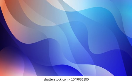 Wave Abstract Background. For Elegant Pattern Cover Book. Vector Illustration with Color Gradient