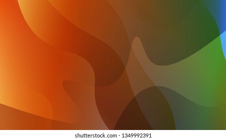 Wave Abstract Background. For Elegant Pattern Cover Book. Vector Illustration with Color Gradient