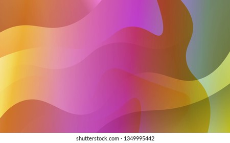 Wave Abstract Background. For Elegant Pattern Cover Book. Vector Illustration with Color Gradient