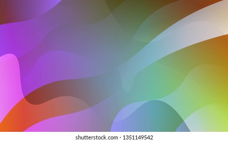 Wave Abstract Background. For Elegant Pattern Cover Book. Vector Illustration with Color Gradient