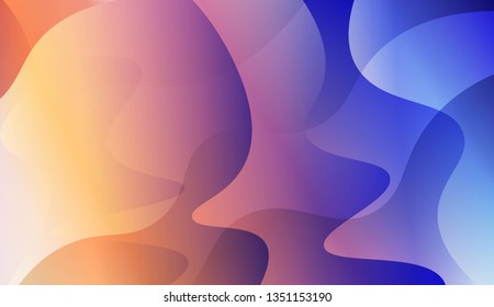 Wave Abstract Background. For Elegant Pattern Cover Book. Vector Illustration with Color Gradient