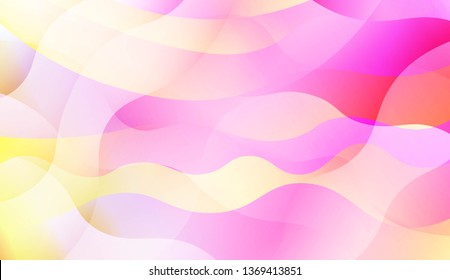 Wave Abstract Background. For Flyer, Brochure, Booklet And Websites Design Vector Illustration with Color Gradient