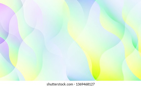 Wave Abstract Background. For Flyer, Brochure, Booklet And Websites Design Vector Illustration with Color Gradient
