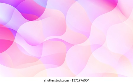 Wave Abstract Background. For Flyer, Brochure, Booklet And Websites Design Vector Illustration with Color Gradient