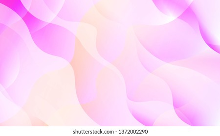 Wave Abstract Background. For Flyer, Brochure, Booklet And Websites Design Vector Illustration with Color Gradient
