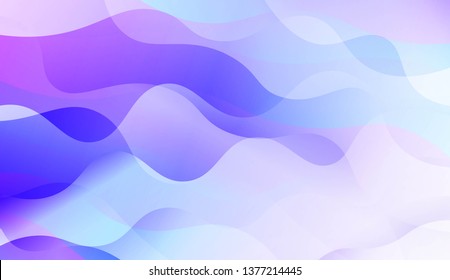 Wave Abstract Background. For Flyer, Brochure, Booklet And Websites Design Vector Illustration with Color Gradient