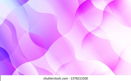 Wave Abstract Background. For Flyer, Brochure, Booklet And Websites Design Vector Illustration with Color Gradient