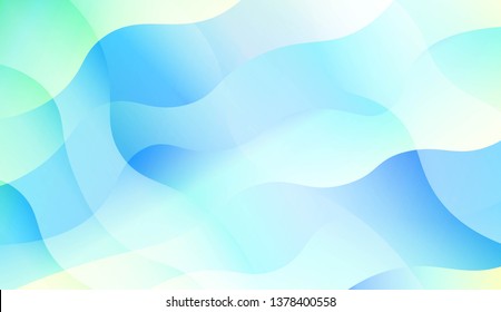 Wave Abstract Background. For Flyer, Brochure, Booklet And Websites Design Vector Illustration with Color Gradient